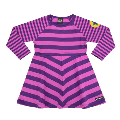 Vestido Lotus/Aubergine