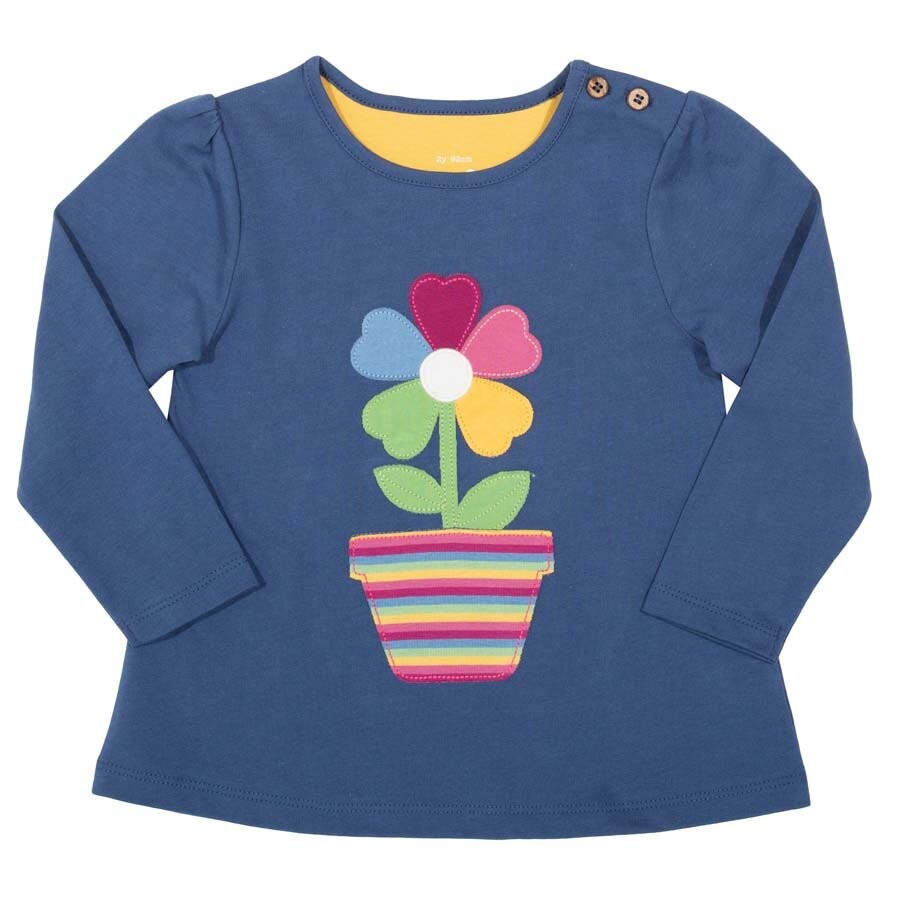 Camiseta manga larga Flower