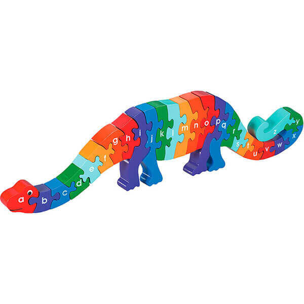 Rompecabezas Dinosaurio a-z