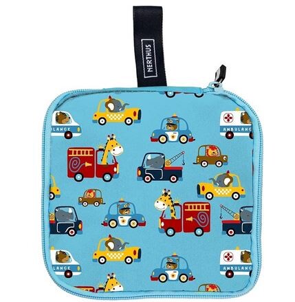 Bolsa Lunch Coches 16 x 16 cm