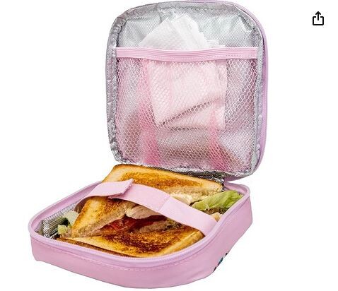 Bolsa Lunch Unicornios 16cmx16cm