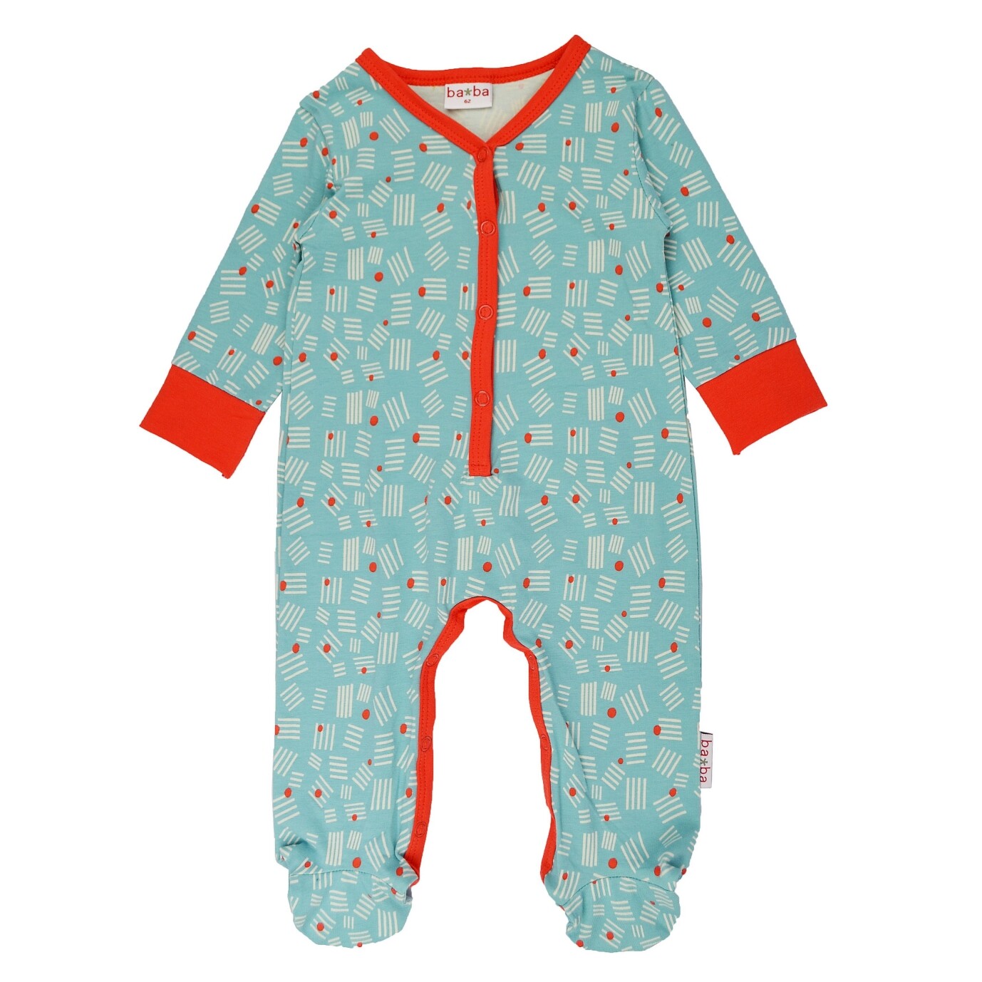 Pijama con pie Zigzag