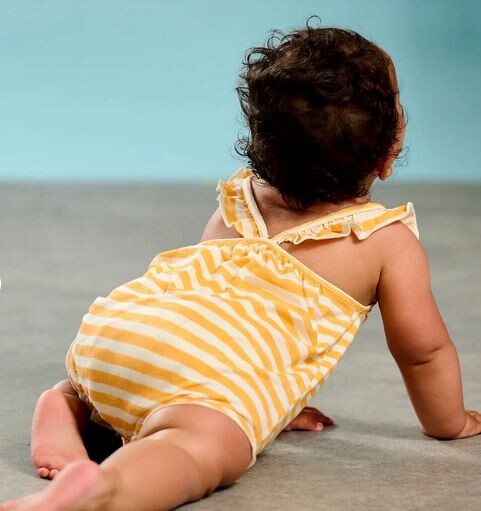 Romper bubble Orange