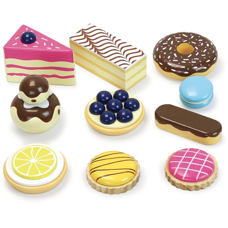 Expositor y set pasteles