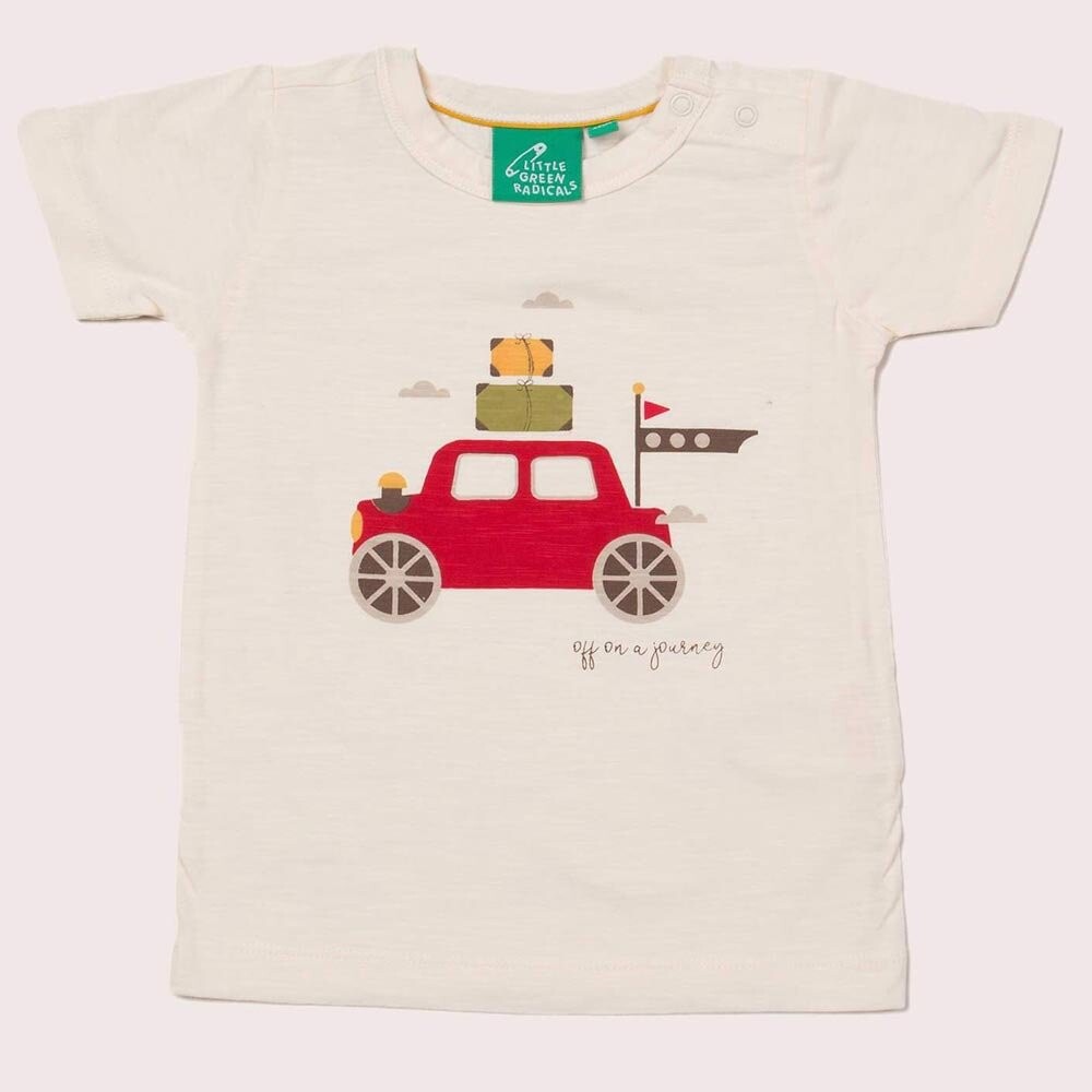 Camiseta manga corta "off on a journey"