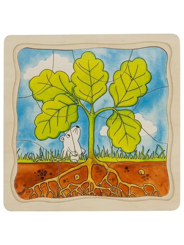 Puzzle 4 capas- El Arbol